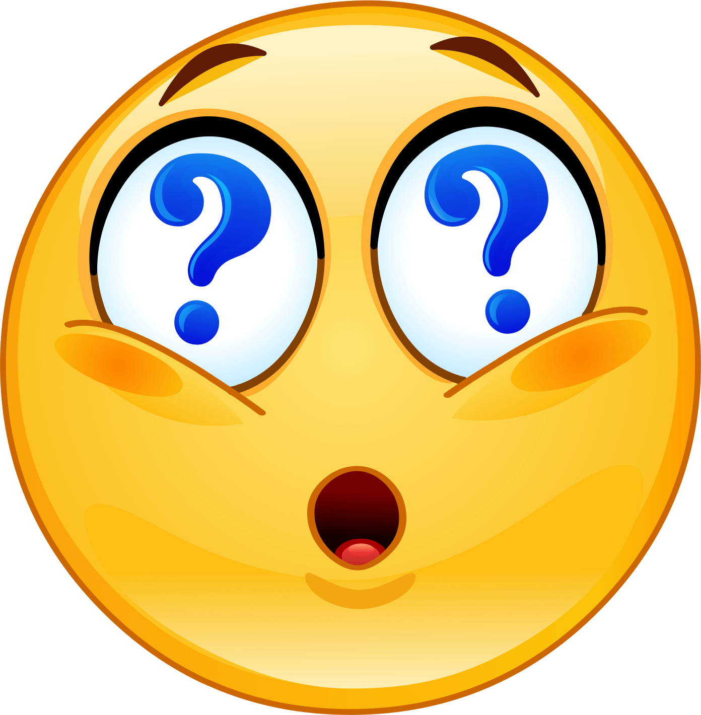 question emoji decal